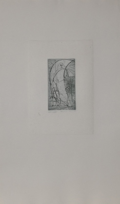 Oiseau vierge - 1955 - 12,5 x 6,8 cm (img)